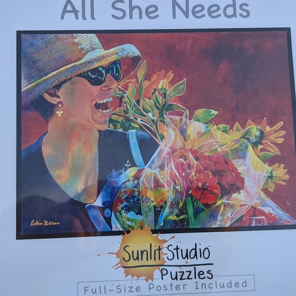 Puzzle Sunlit Studios. Puzzles based on beautiful watercolor paintings. 500 pc - Picture 4 of 8